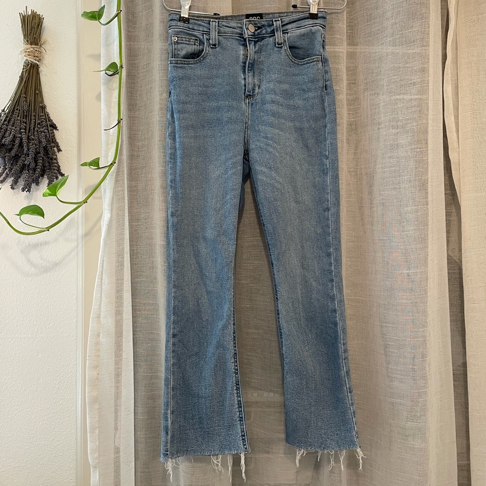BDG kick flare jeans. High rise